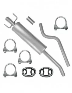 Tłumik środkowy Opel Astra H 1.6 Hatchback Coupe