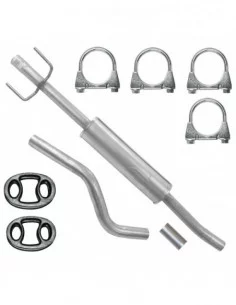 Tłumik środkowy Opel Tigra II 1.4 Cabrio