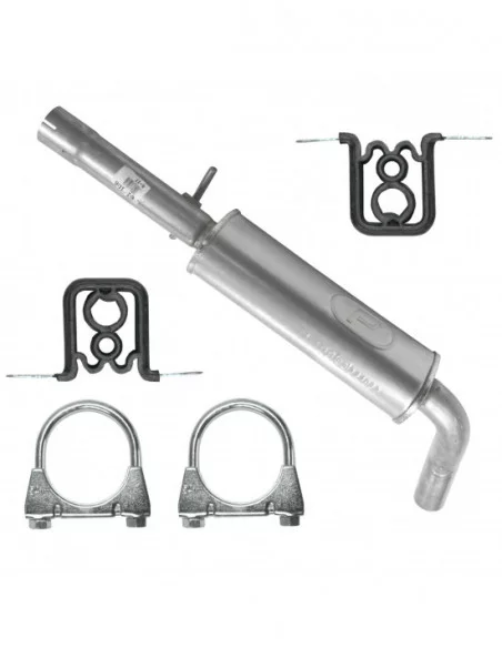 Tłumik środkowy Seat Toledo II 1.8 T 2.3 Sedan