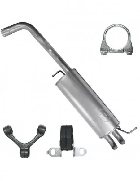 Tłumik końcowy Audi A3 8L 1.8 T Hatchback Tłumik końcowy Audi A3 8L 1.8 T Hatchback