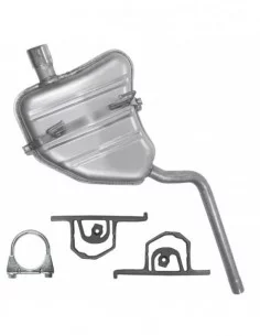 Tłumik końcowy Mini Cooper R50/R52/R53 1.6 Cabrio Hatchback