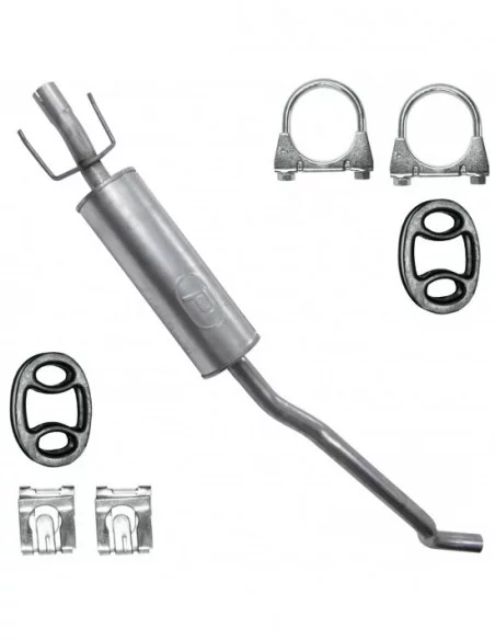 Tłumik środkowy Opel Corsa B 1.2 1.4 1.5 D 1.6 1.7 D Hatchback