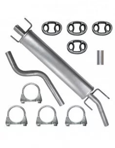 Tłumik środkowy Opel Astra G 1.6 1.8 Sedan Kombi Hatchback