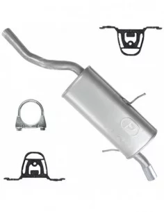 Tłumik końcowy BMW Seria 3 E46 1.6 1.9 Sedan Kombi Coupe