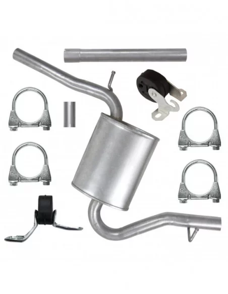 Tłumik środkowy Audi A4 B7 2.0 Sedan Kombi