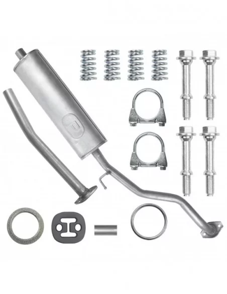 Tłumik środkowy Nissan Micra III K12 1.0 1.2 1.4 Hatchback