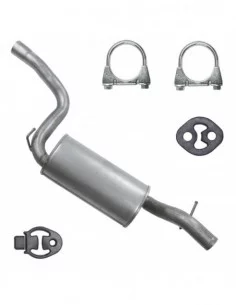 Tłumik środkowy Volvo S40 II 2.0 D Sedan