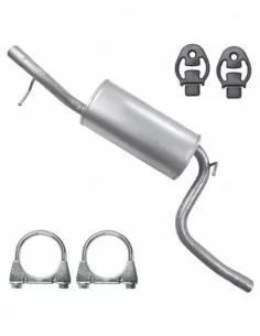 Tłumik środkowy Volvo S40 II 1.6 Sedan