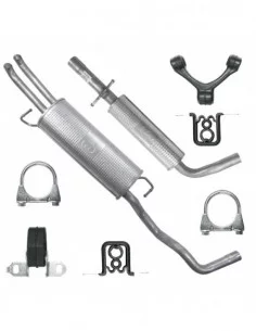 Zestaw tłumików Volkswagen Bora I 1.4 1.6 1.9 SDI Sedan Kombi