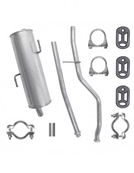 Zestaw tłumików Peugeot 206 I 1.1 1.4 Hatchback