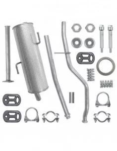 Zestaw tłumików Peugeot 206 I 1.1 1.4 Hatchback