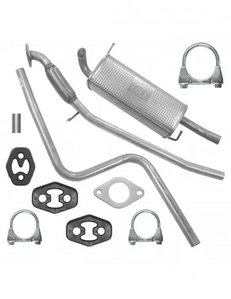 Zestaw tłumików Mazda 2 I DY 1.2 1.4 Hatchback