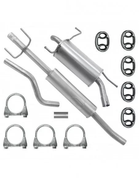 Zestaw tłumików Opel Corsa C 1.2 1.4 Hatchback