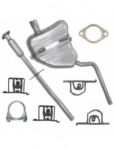 Zestaw tłumików Mini Cooper R50/R52/R53 1.6 Cabrio Hatchback