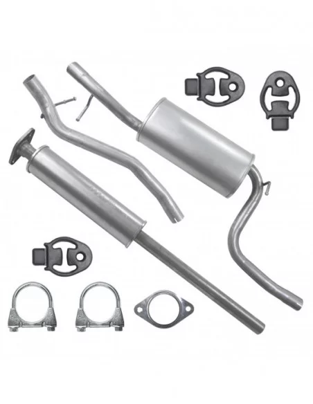 Zestaw tłumików Ford Focus II MK2 1.4 1.6 Hatchback