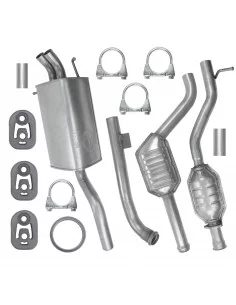 Zestaw tłumików Mercedes CLK C209 2.2 CDI Coupe