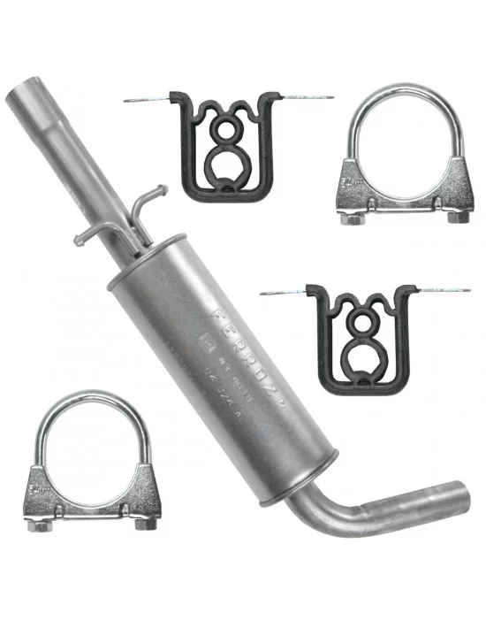 Tłumik środkowy Volkswagen Golf 4 IV 10.1997-07.2006 1.6 FSI 1.8i 2.0i Hatchback Kombi Variant