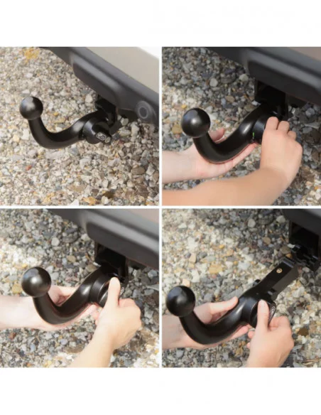 Hak holowniczy wypinany poziomo do Renault Kangoo E-Tech