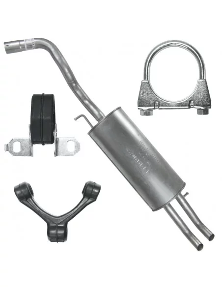 Tłumik końcowy Volkswagen Bora 10.1998-06.2005 1.9 TDI 2.3 VR5 Kombi VariantSedan