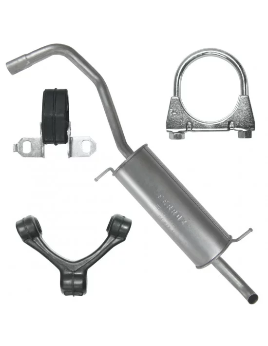 Tłumik końcowy Seat Cordoba II 2 6L 09.2002-01.2008 1.4i 1.6i Sedan