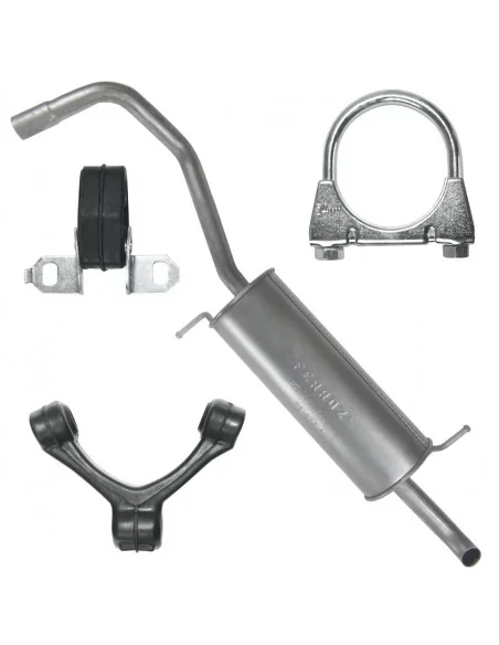 Tłumik końcowy Seat Cordoba II 2 6L 09.2002-01.2008 1.4i 1.6i Sedan