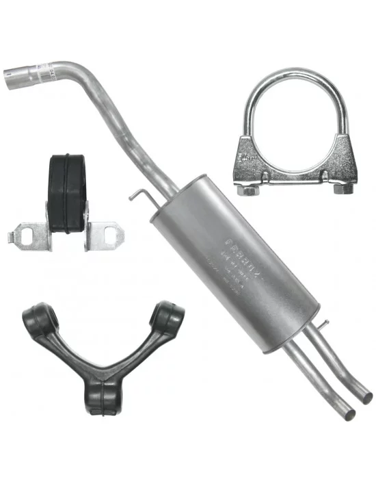 Tłumik końcowy Volkswagen Bora 10.1998-06.2005 1.8 T 2.0 Kombi VariantSedan