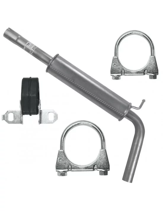 Tłumik środkowy Volkswagen Polo IV 4 9N 11.2001-12.2009 1.9 TDI Hatchback Tłumik środkowy Volkswagen Polo IV 4 9N 11.2001-12.2009 1.9 TDI Hatchback