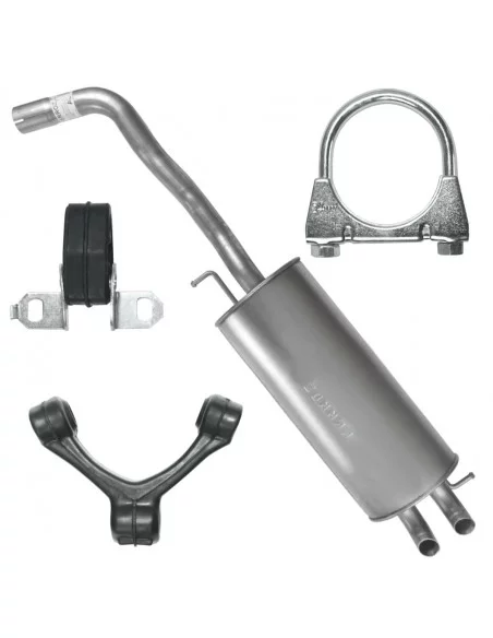 Tłumik końcowy Volkswagen New Beetle I 1 9C 01.1997-09.2010 1.8 T Hatchback