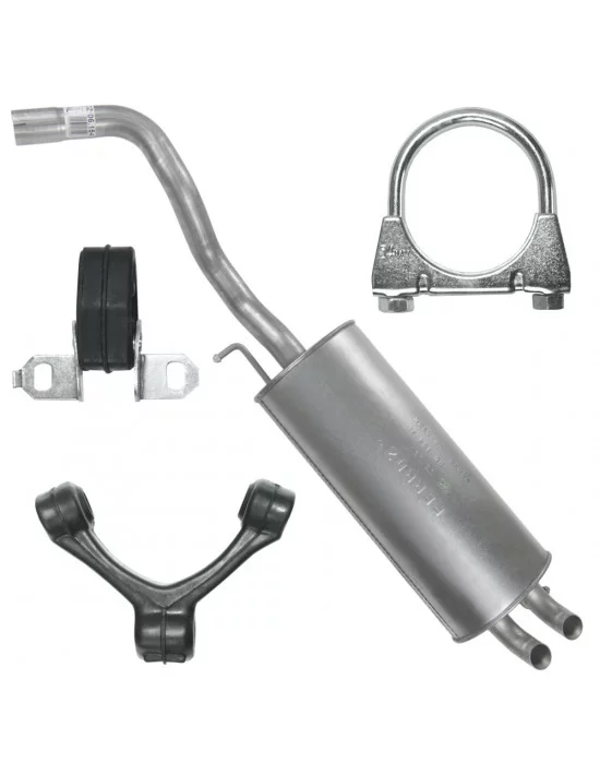 Tłumik końcowy Volkswagen New Beetle I 1 9C 01.1997-09.2010 1.9 TDI 2.0i Hatchback