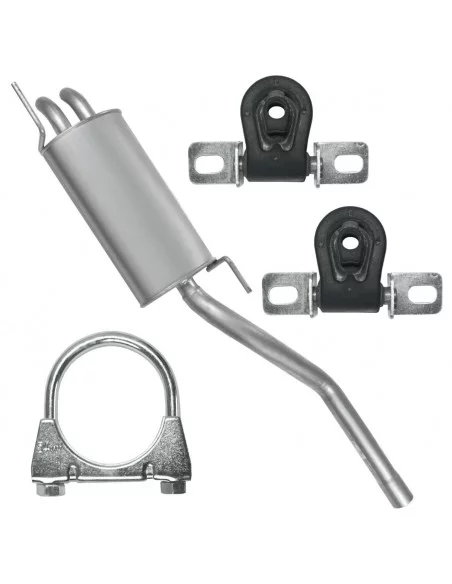 Tłumik końcowy Seat Inca 11.1995-06.2003 1.7 SDI 1.9 SDI