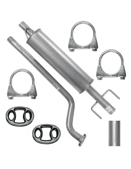 Tłumik środkowy Opel Astra G II 2 03.1998-12.2009 1.4i 1.6i HatchbackSedanKombi