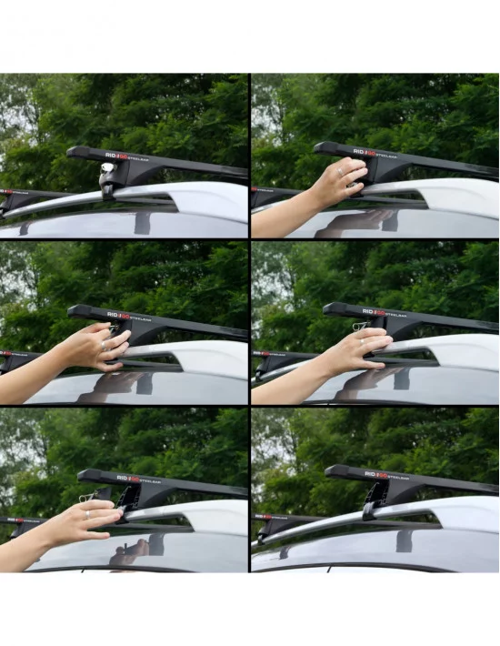 Bagażnik belki dachowe do Peugeot 407