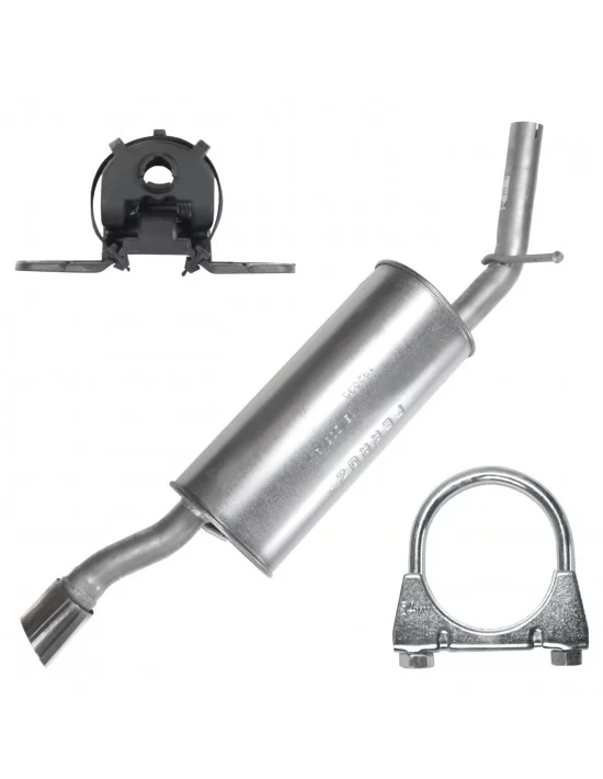 Tłumik końcowy Peugeot 207 02.2006-12.2015 1.4i 1.6i Hatchback Kombi Cabrio