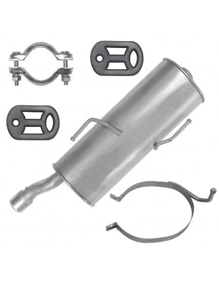 Tłumik końcowy Peugeot 206+ PLUS 12.2009-12.2012 1.1i 1.4i Hatchback