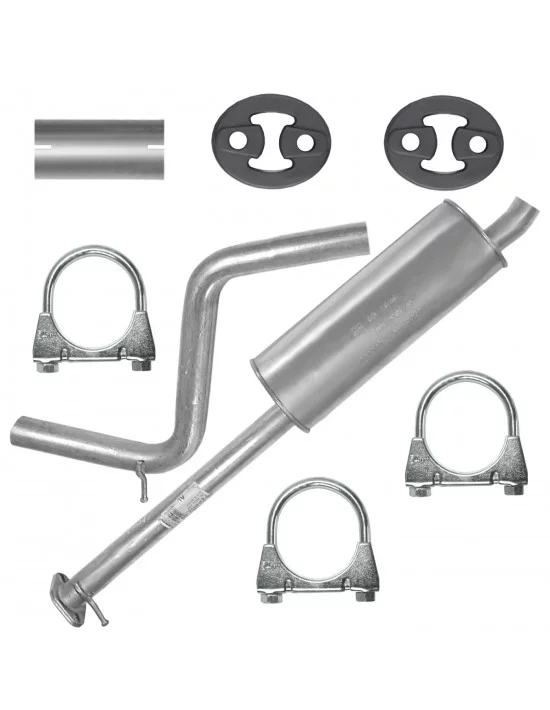 Tłumik środkowy Ford Mondeo MK3 III 3 10.2000-03.2007 2.0 DI TD Hatchback Sedan Kombi