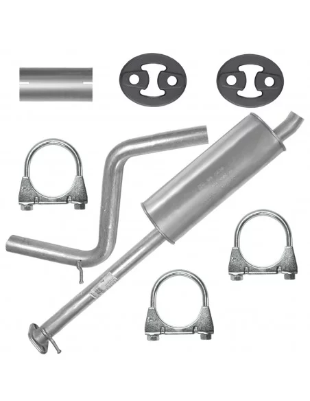 Tłumik środkowy Ford Mondeo MK3 III 3 10.2000-03.2007 2.0 DI TD Hatchback Sedan Kombi
