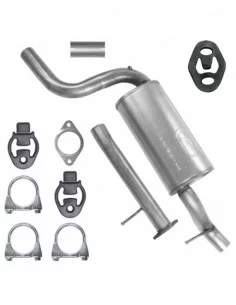 Tłumik środkowy Volvo V50 I 2.0 D Kombi