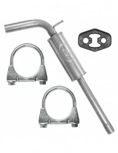 Tłumik środkowy Seat Ibiza IV 1.2 TSI Hatchback Kombi