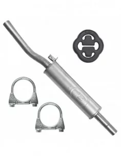 Tłumik środkowy Volkswagen Polo II 1.0 1.3 Hatchback Kombi Coupe Sedan