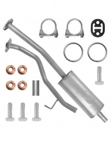 Tłumik środkowy Nissan Micra III K12 1.0 1.2 1.4 Hatchback Cabrio