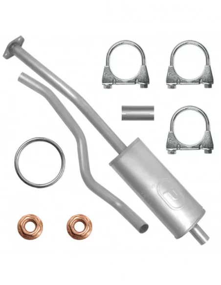 Tłumik środkowy Nissan Micra III K12 1.2 1.4 Hatchback Cabrio