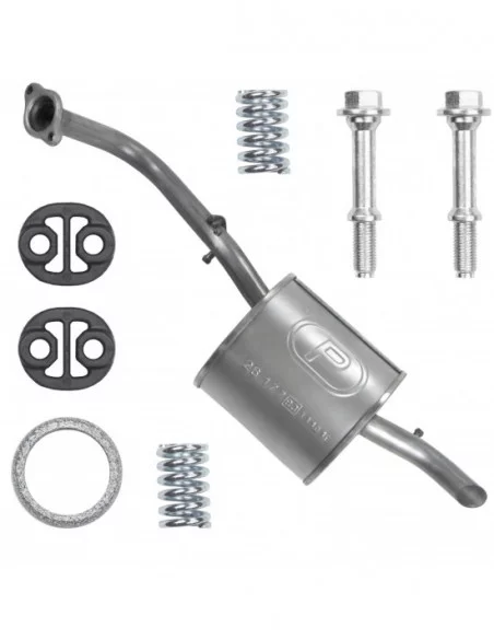 Tłumik końcowy Toyota Yaris II XP9 1.0 Hatchback