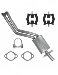 Tłumik przedni BMW Seria 3 E46 2.0 2.5 2.8 Sedan Kombi Touring Coupe