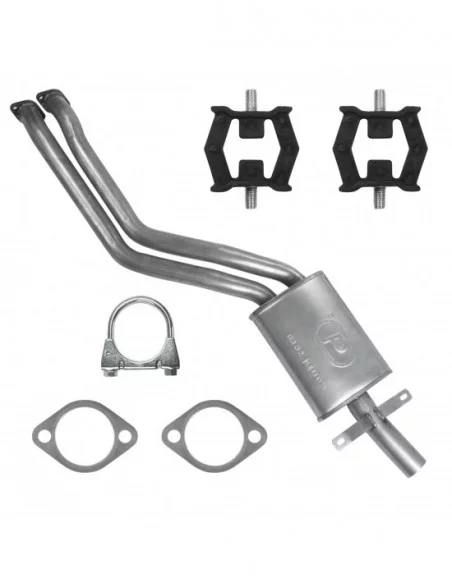 Tłumik przedni BMW Seria 3 E46 2.0 2.5 2.8 Sedan Kombi Touring Coupe