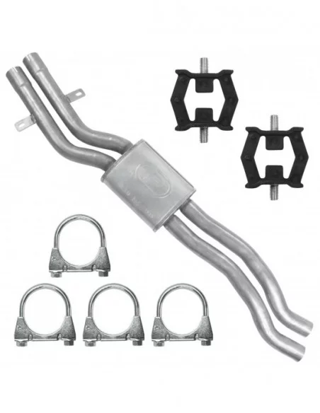 Tłumik środkowy BMW Seria 3 E46 2.2 2.5 3.0 Sedan Kombi Touring Coupe