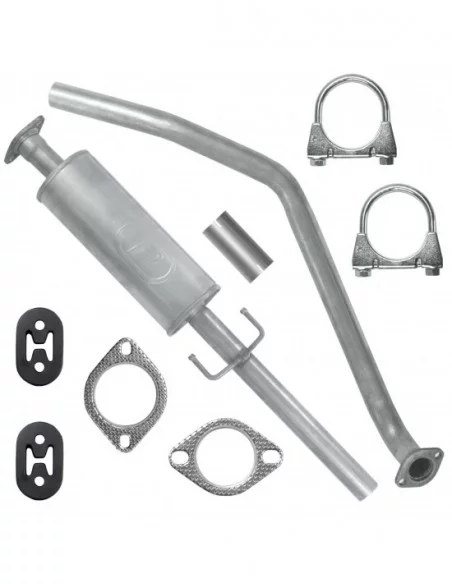 Tłumik środkowy Daewoo Kalos I T200 1.2 1.4 Hatchback Sedan