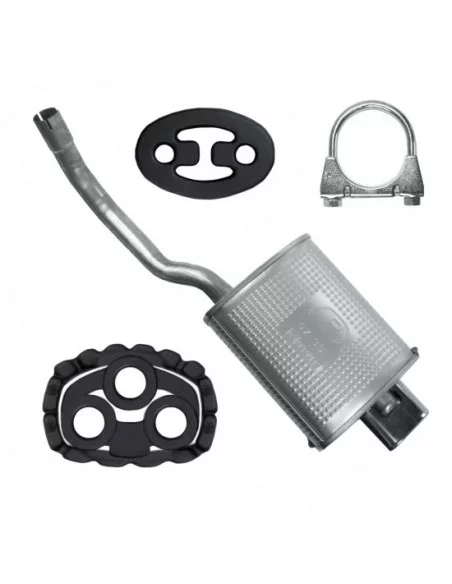 Tłumik końcowy Ford Ka II MK2 1.2 Hatchback