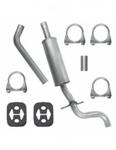 Tłumik środkowy Seat Altea I 2.0 TDI Van