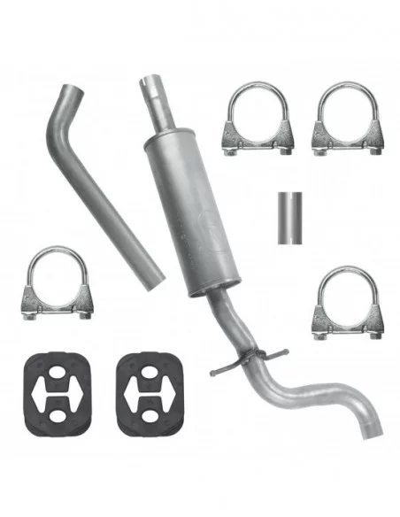 Tłumik środkowy Seat Altea I 2.0 TDI Van