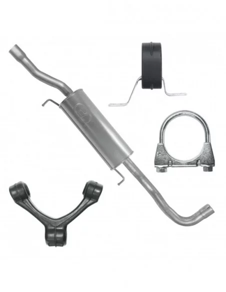 Tłumik końcowy Audi A4 B5 1.8 Sedan Kombi Avant Tłumik końcowy Audi A4 B5 1.8 Sedan Kombi Avant